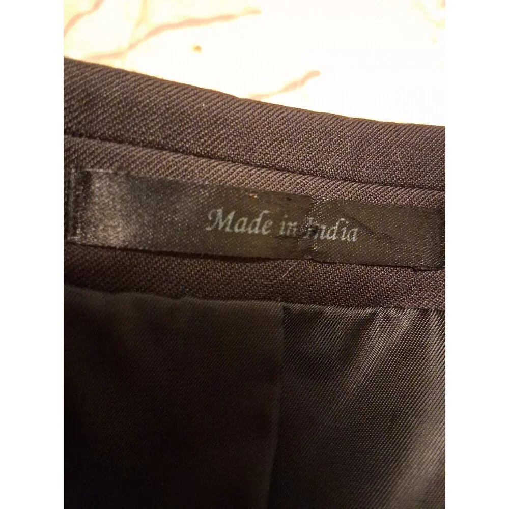 Ralph Lauren Blue Label Men's Black Wool Blazer Royal Blackheath Club Buttons